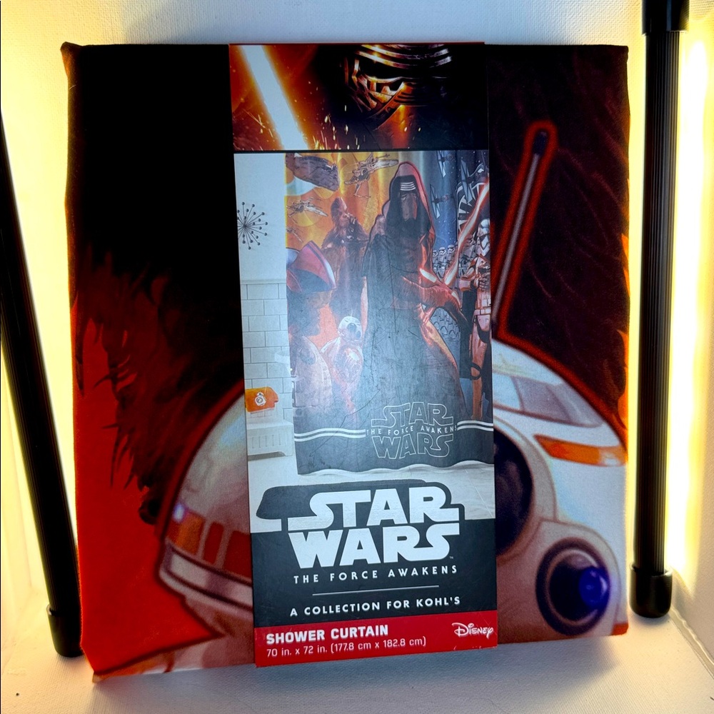 New Star Wars Ep 7 shower curtain